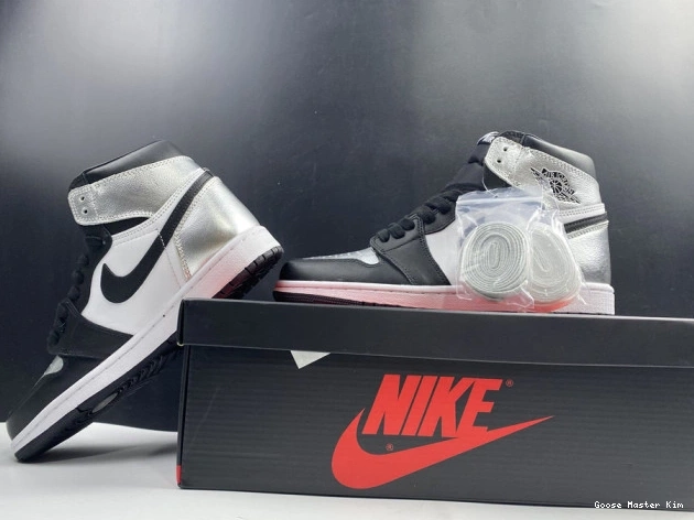 OG CD0461-001 SILVER 1 WMNS AIR HIGH TOE JORDAN 0811